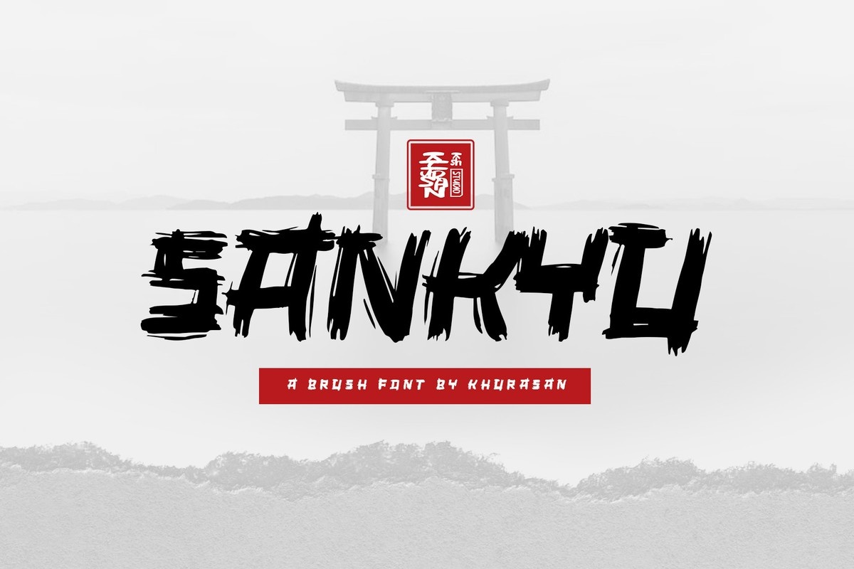 Sankyu Regular Font preview