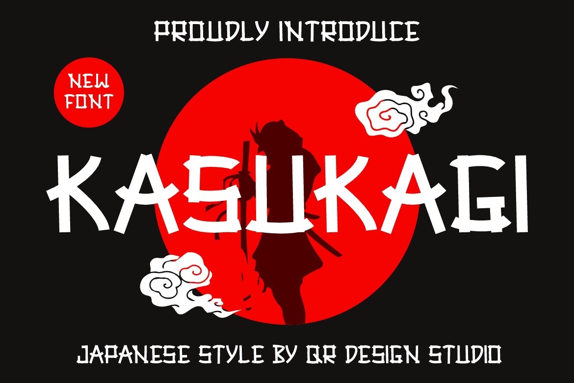 Kasukagi Regular Font preview