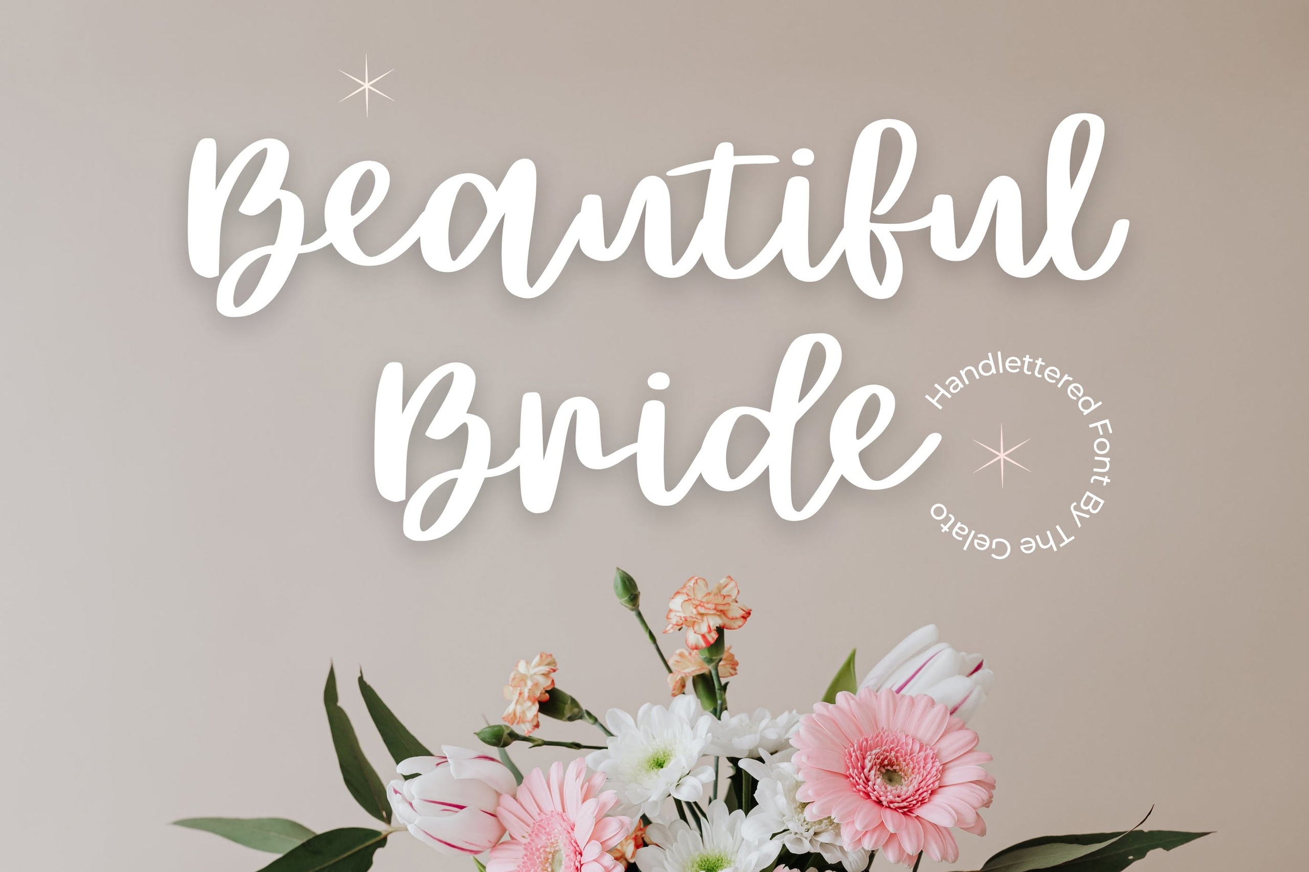 Beautiful Bride Regular Font preview