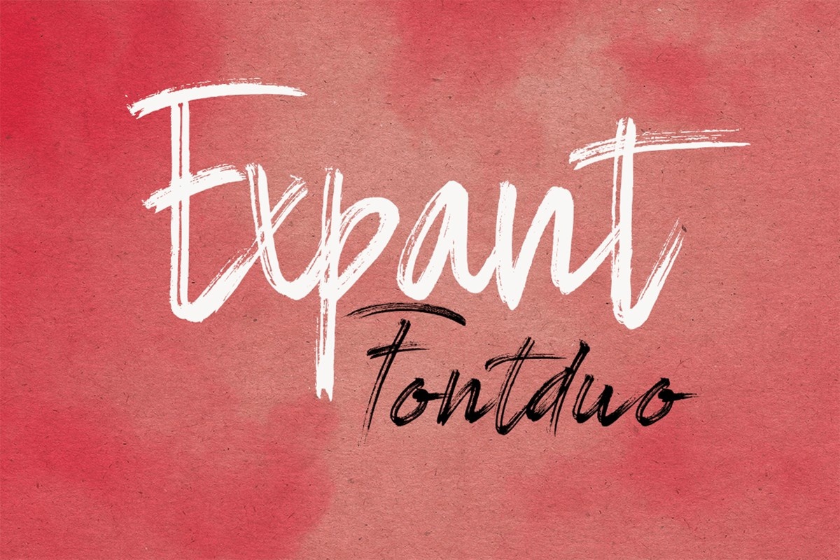 Expant Italic Font preview