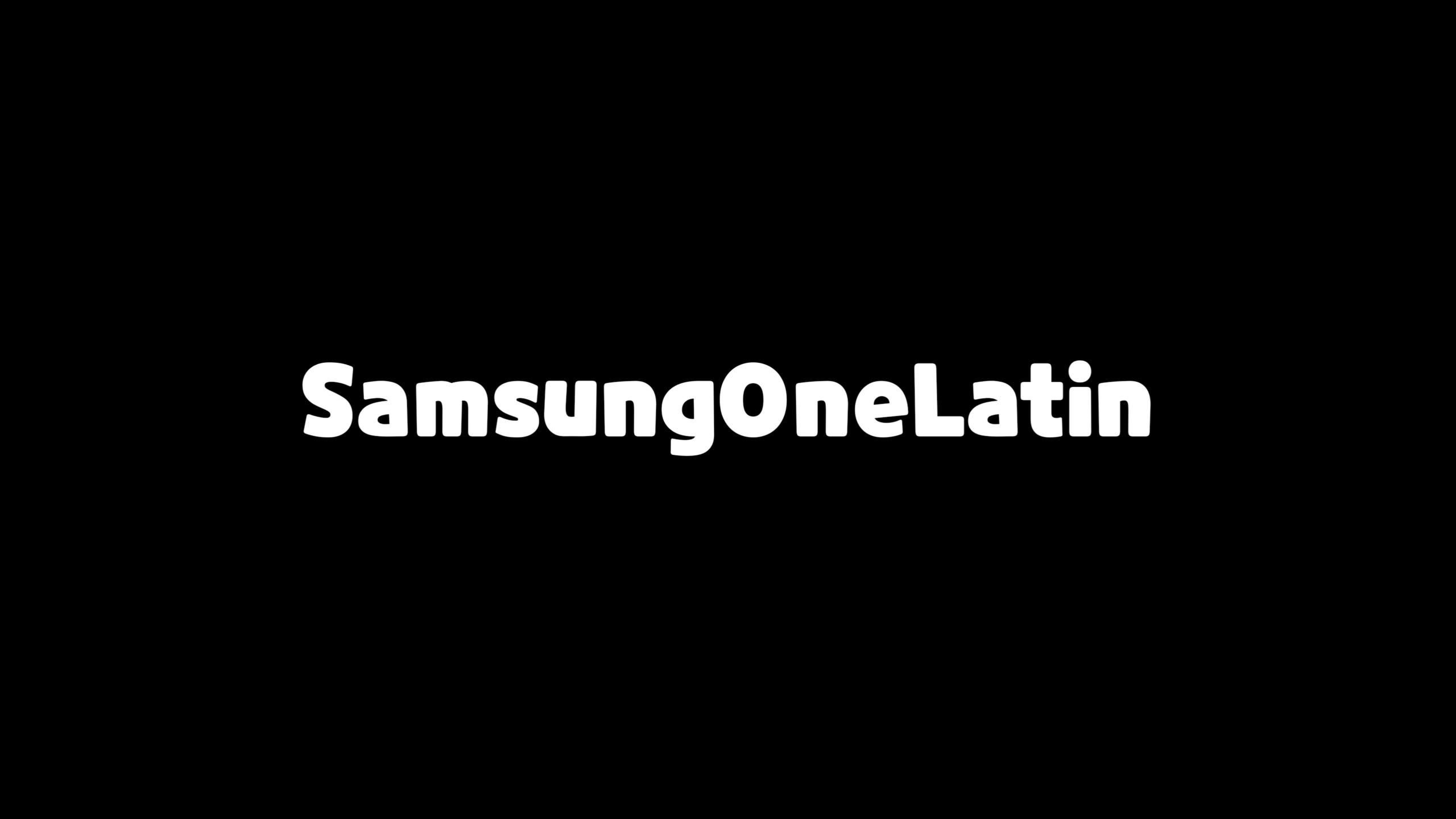 SAMSUNG ONE LATIN 1100C Font preview