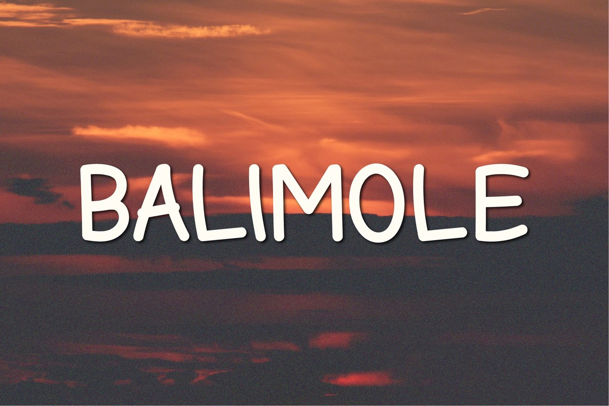 Balimole Font preview