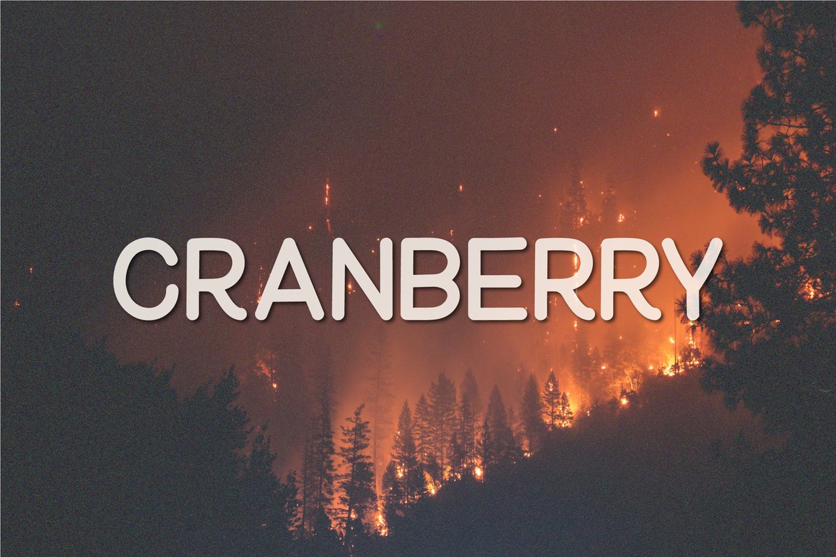 Cranberry Font preview