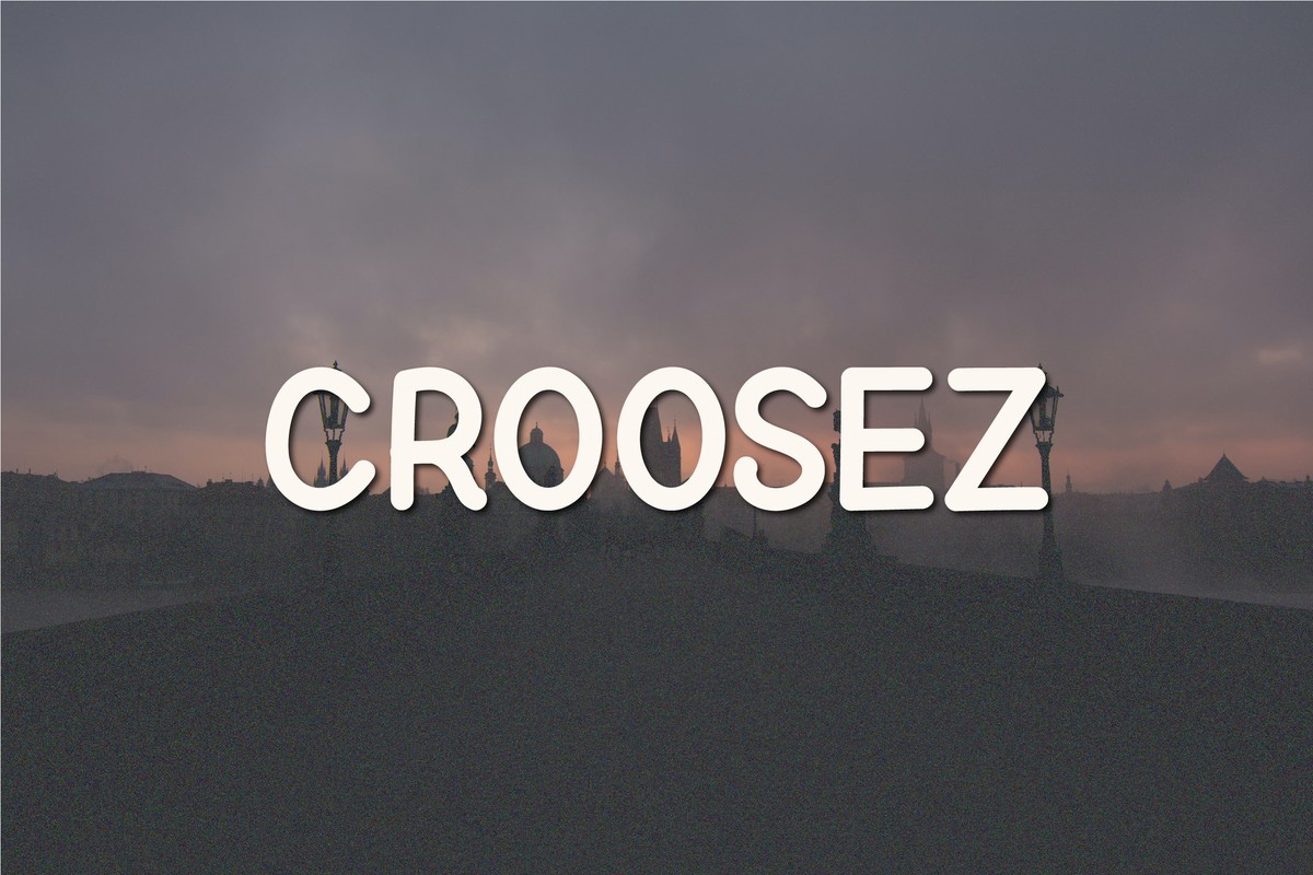 Croosez Font preview