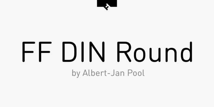 DIN Round Pro Font preview