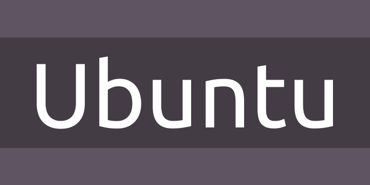 Ubuntu Regular Font preview
