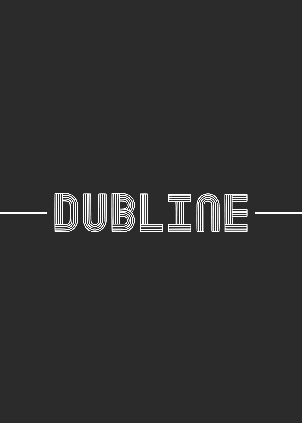 Dubline Regular Font preview