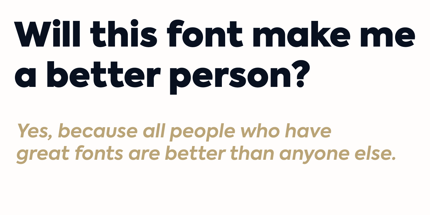 Axiforma Extra Bold Italic Font preview