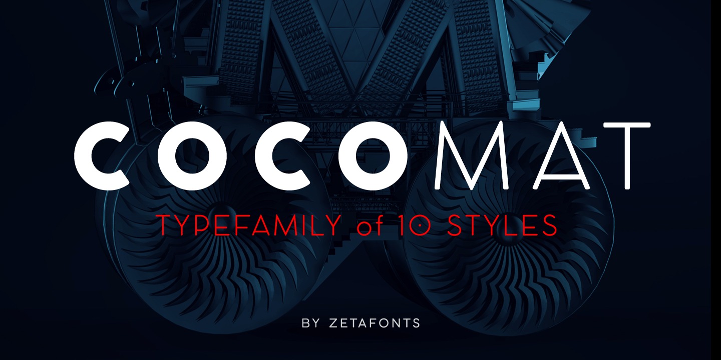 Cocomat Font preview