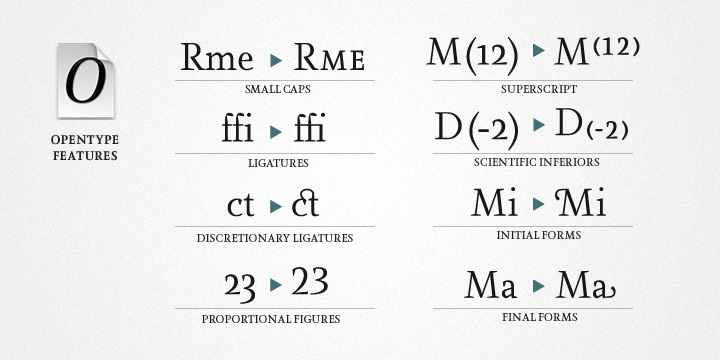 Farrerons Serif Regular Font preview