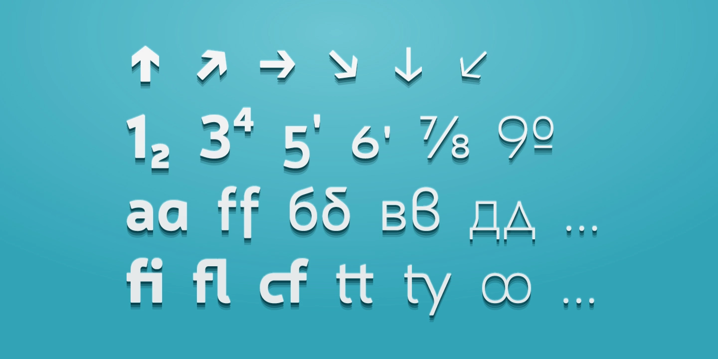 Neris Thin Font preview