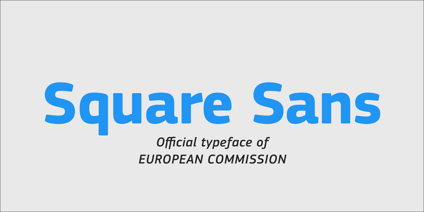 PF Square Sans Pro Font preview
