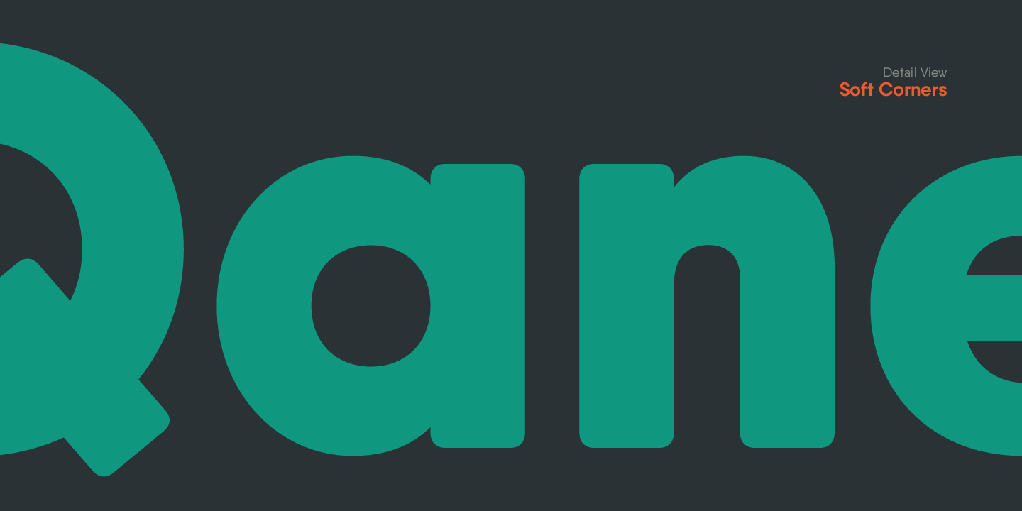 Qanelas Soft Medium Italic Font preview