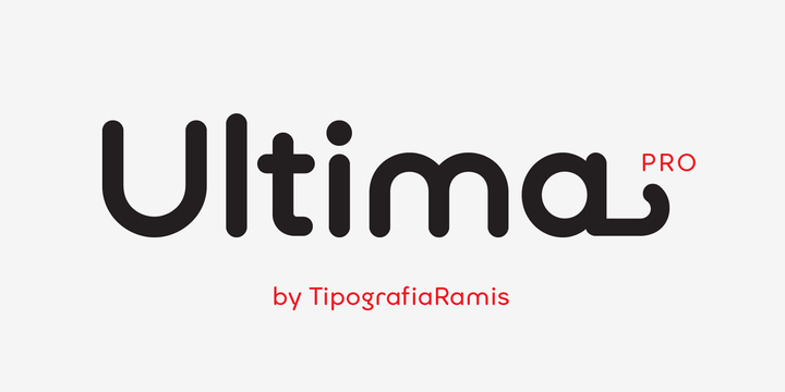 Ultima Pro Font preview