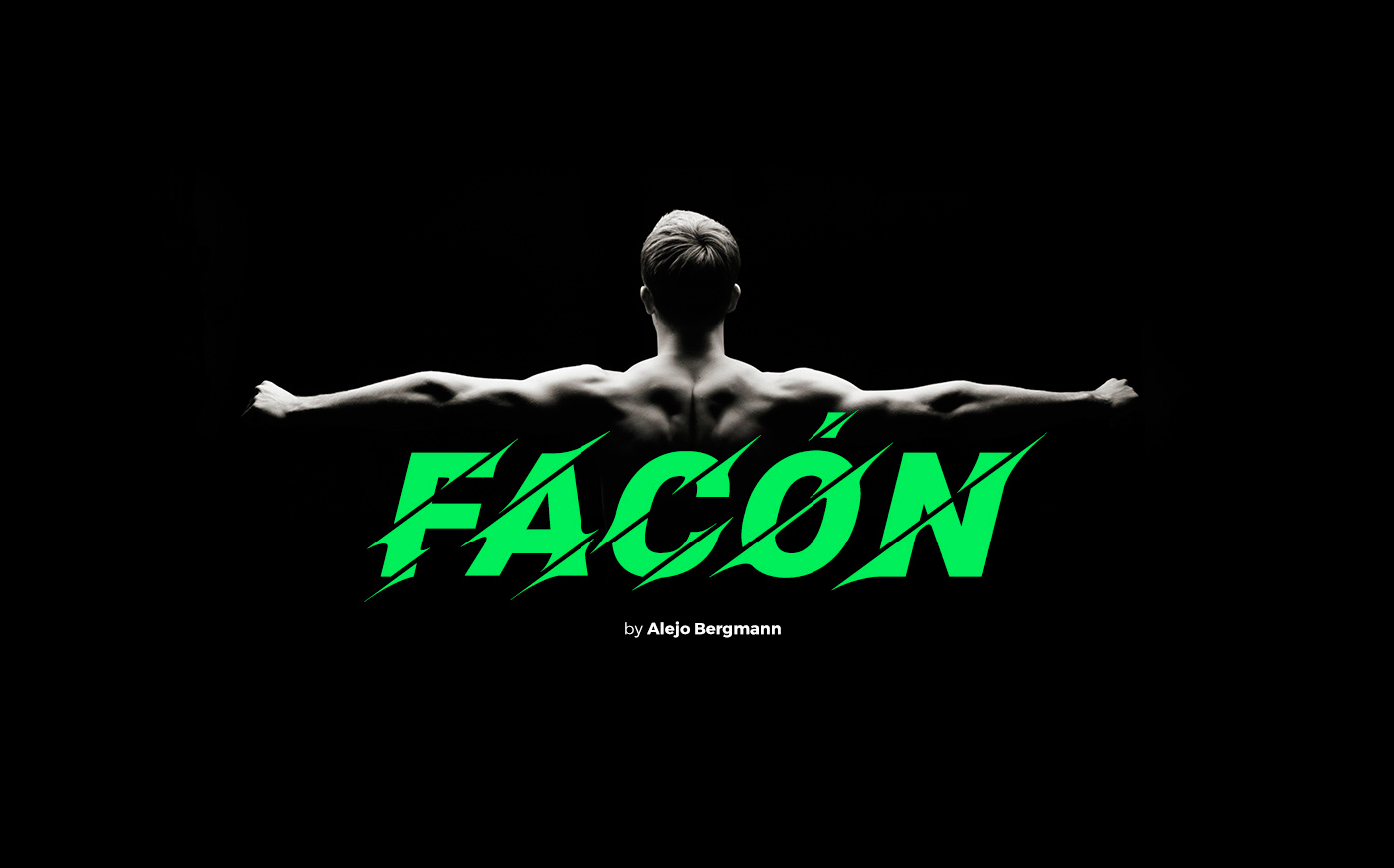 Facon Font preview
