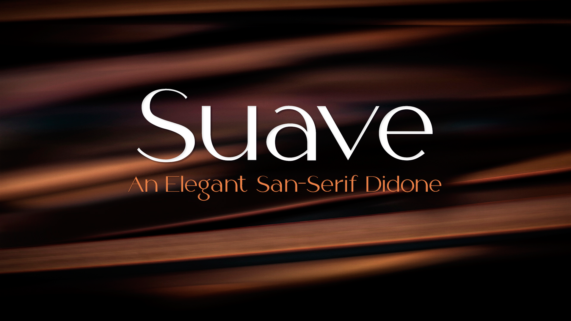 Suave Font preview