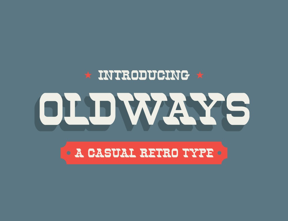 Oldways Font preview