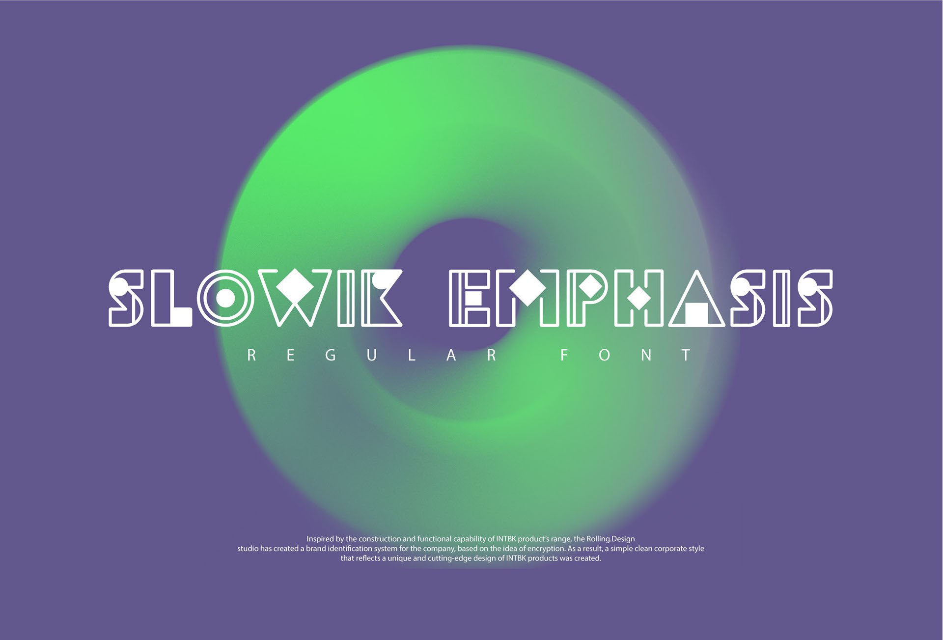Slowik Emphasis Regular Font preview