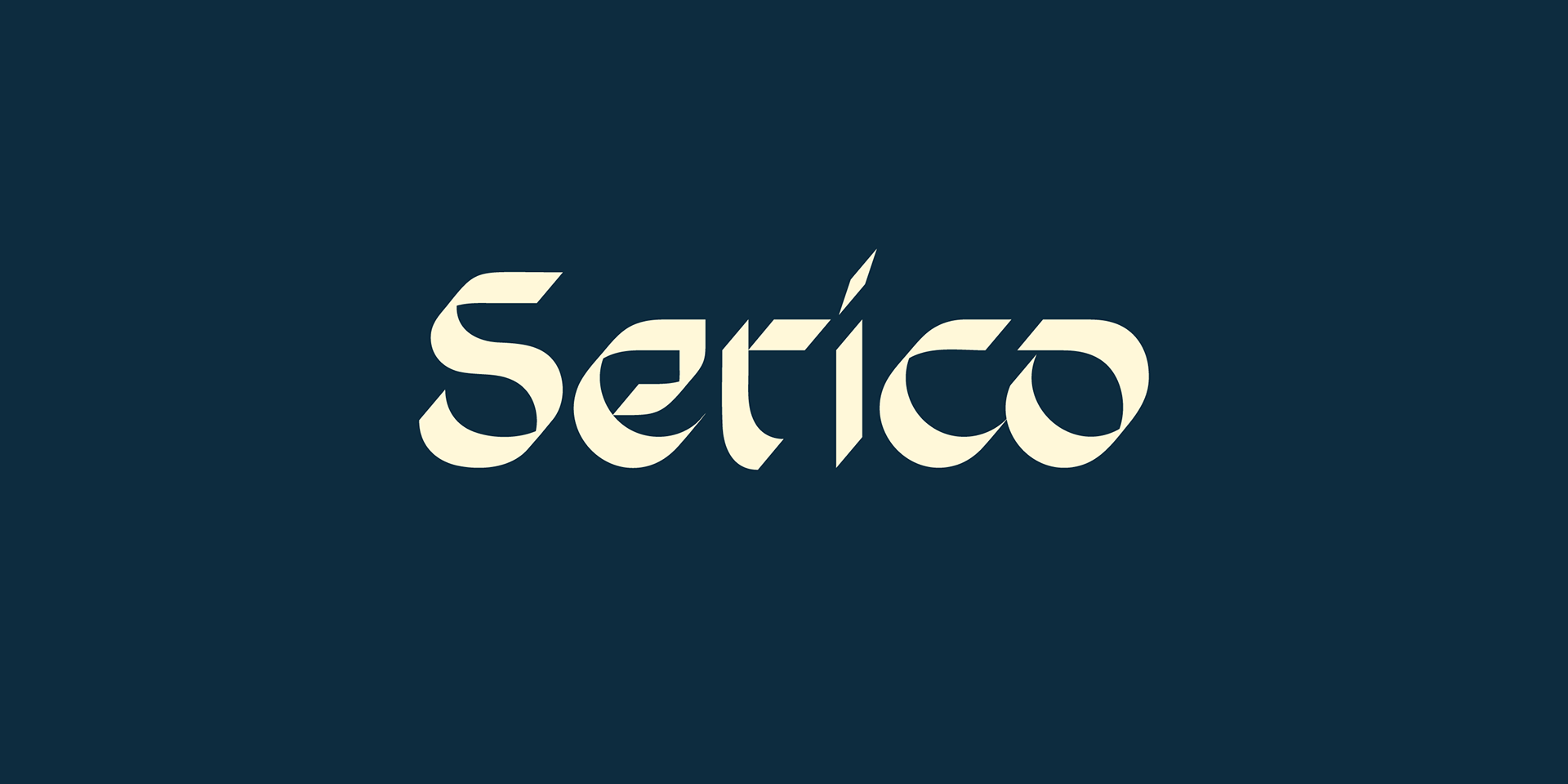 Serico Regular Font preview