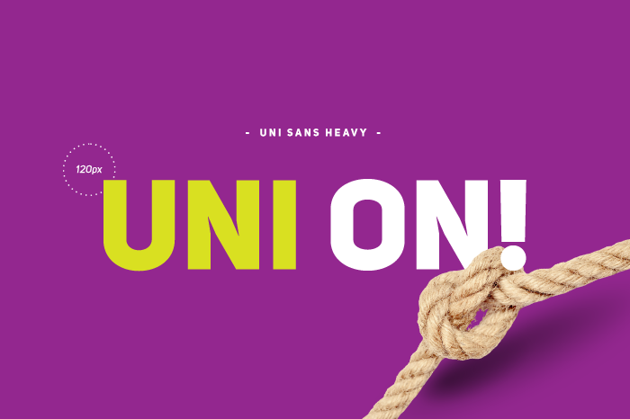 Uni Sans Font preview