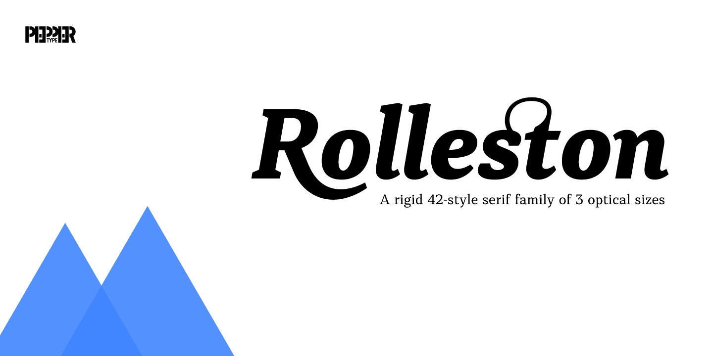 Rolleston Title Light Font preview