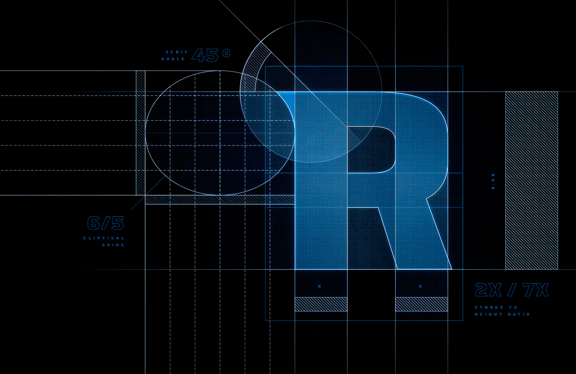 Ridgeline 201 Regular Font preview