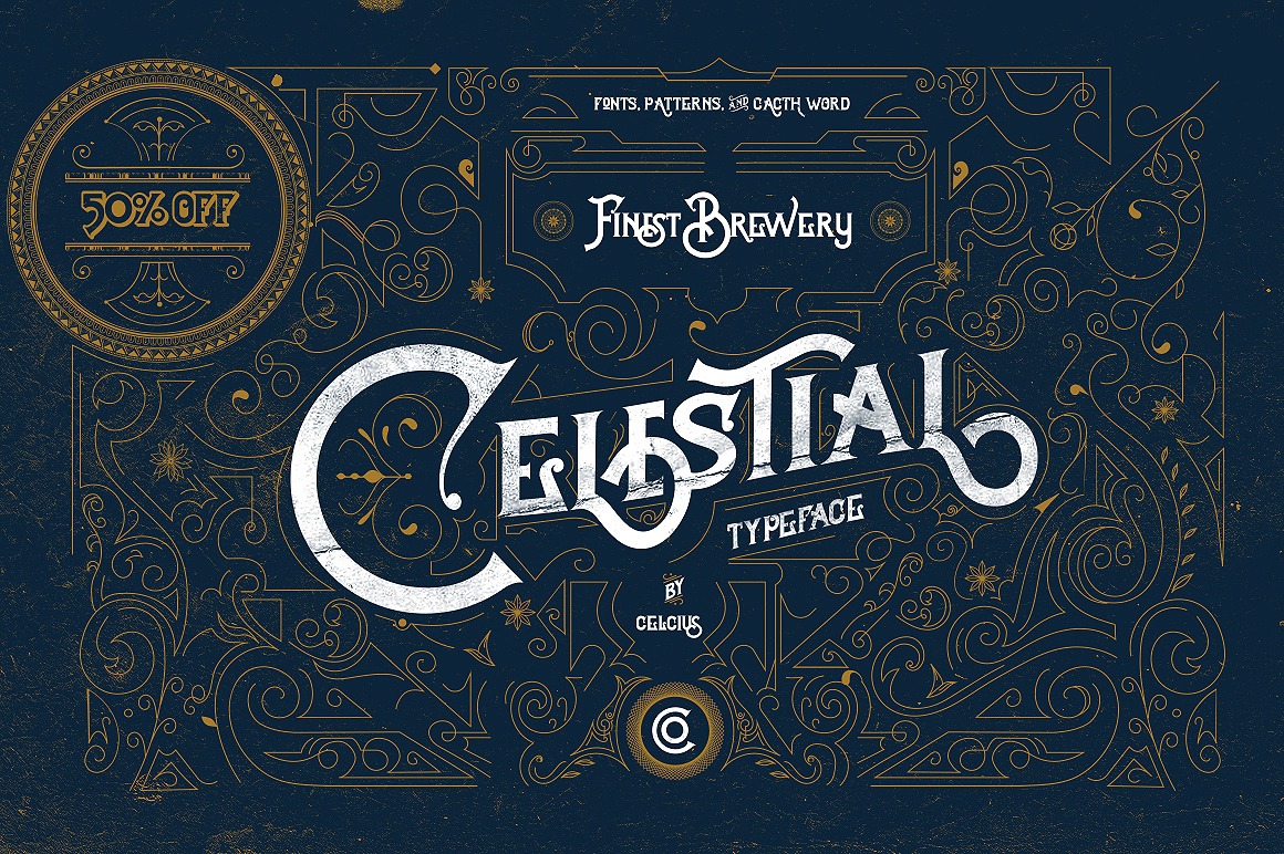 Celestial Font preview
