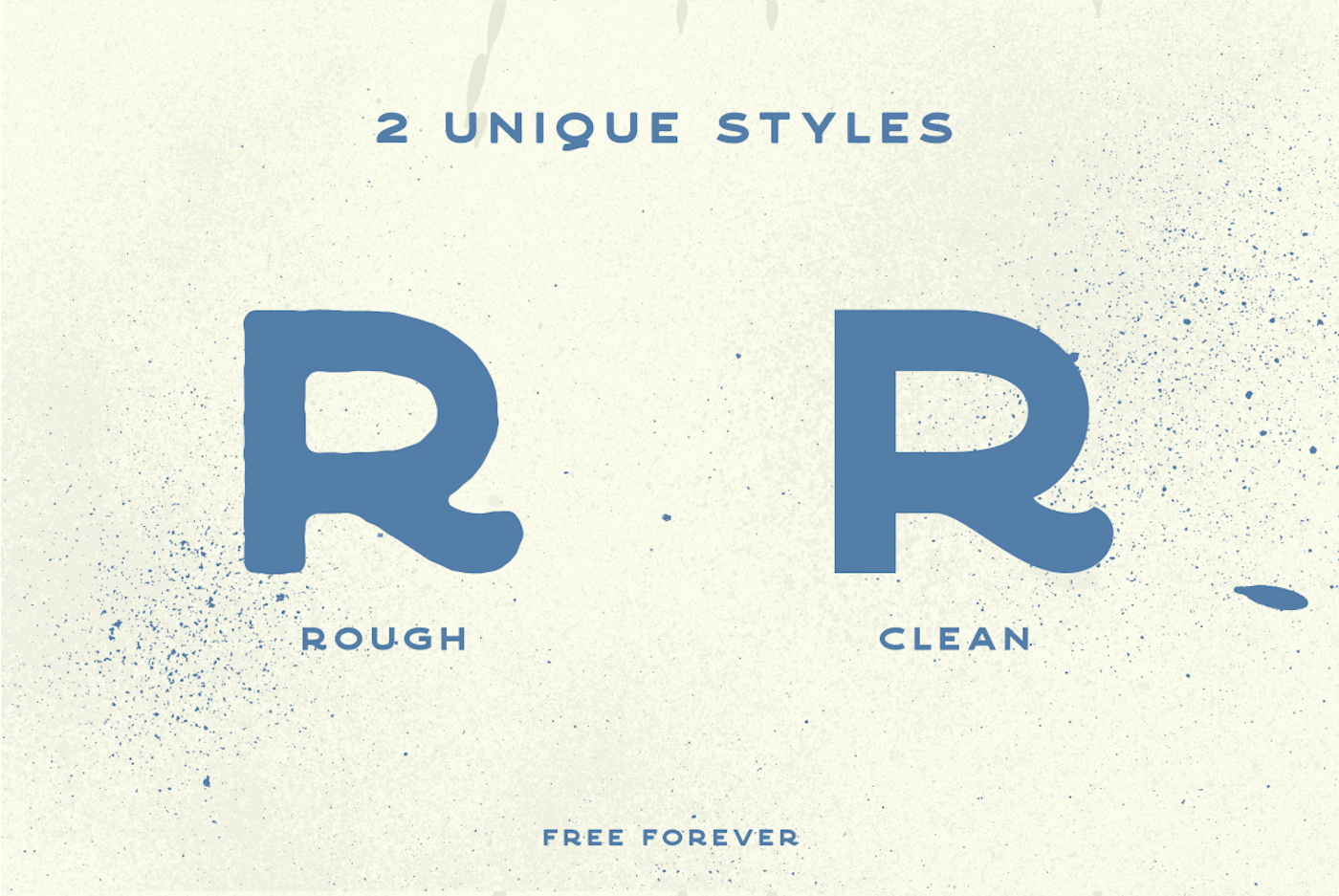 Crafter Rough Font preview