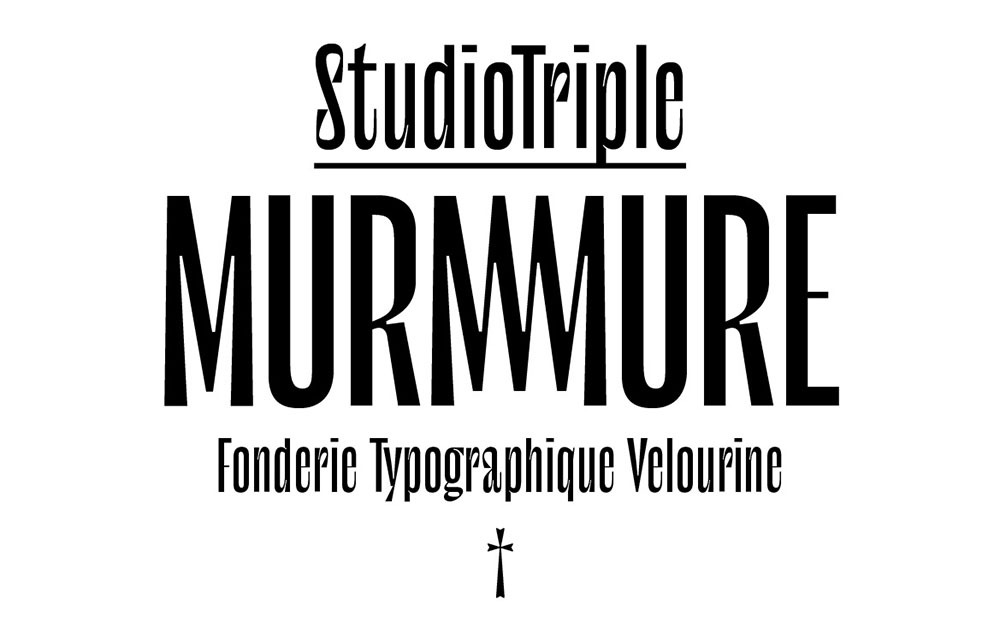 Le murmure Regular Font preview