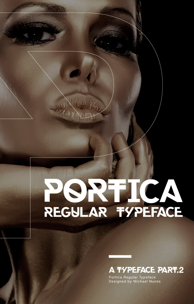 Portica Font preview