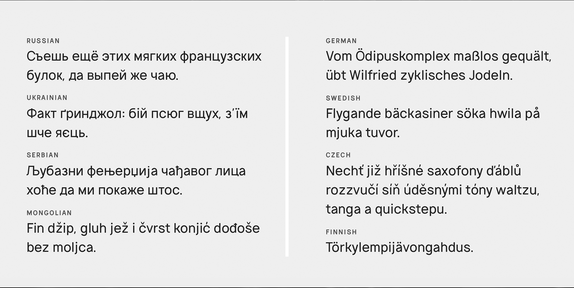 Vladivostok Regular Font preview