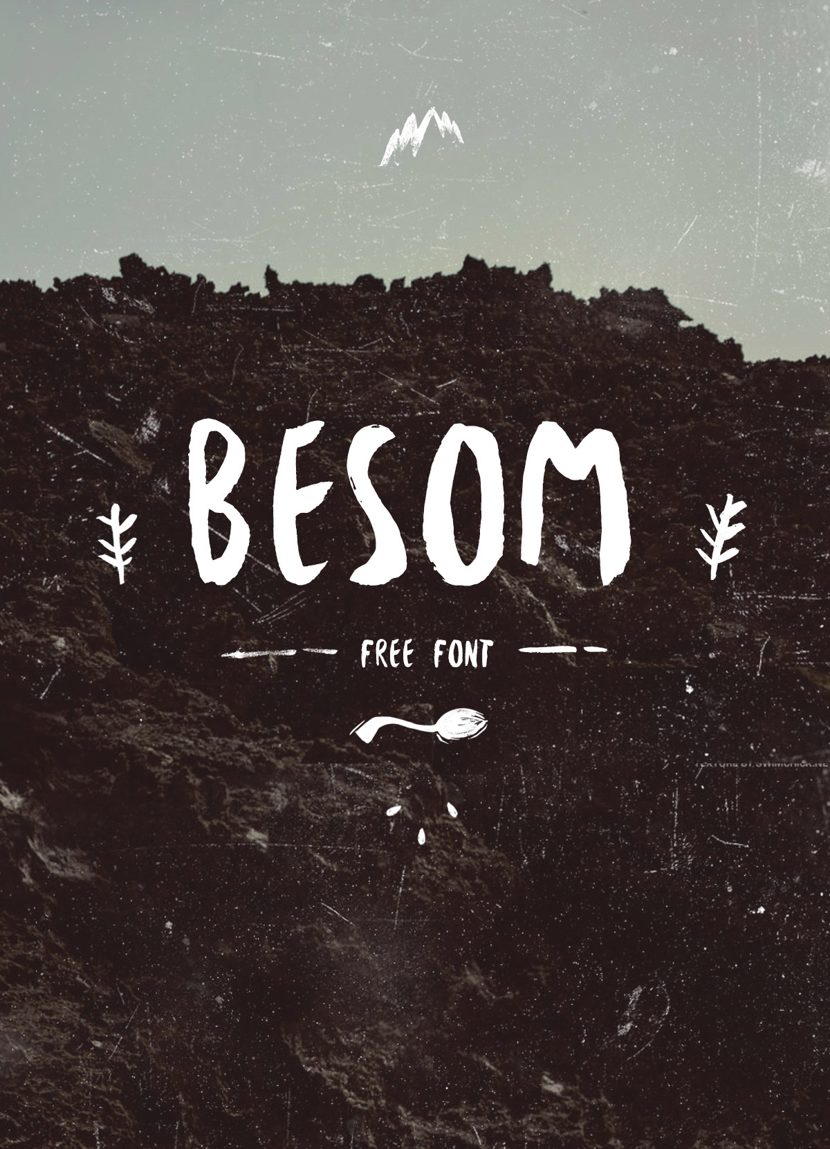 Besom Font preview
