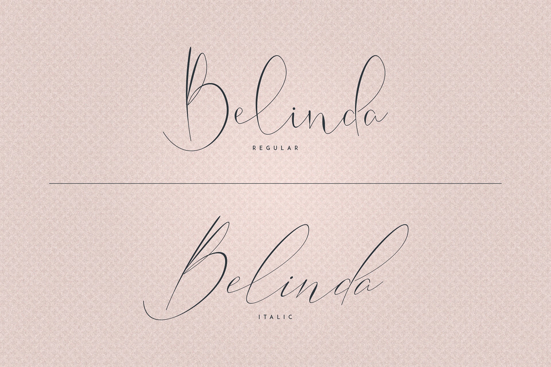 Belinda Regular Font preview