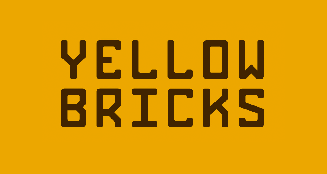 Bricks Font preview