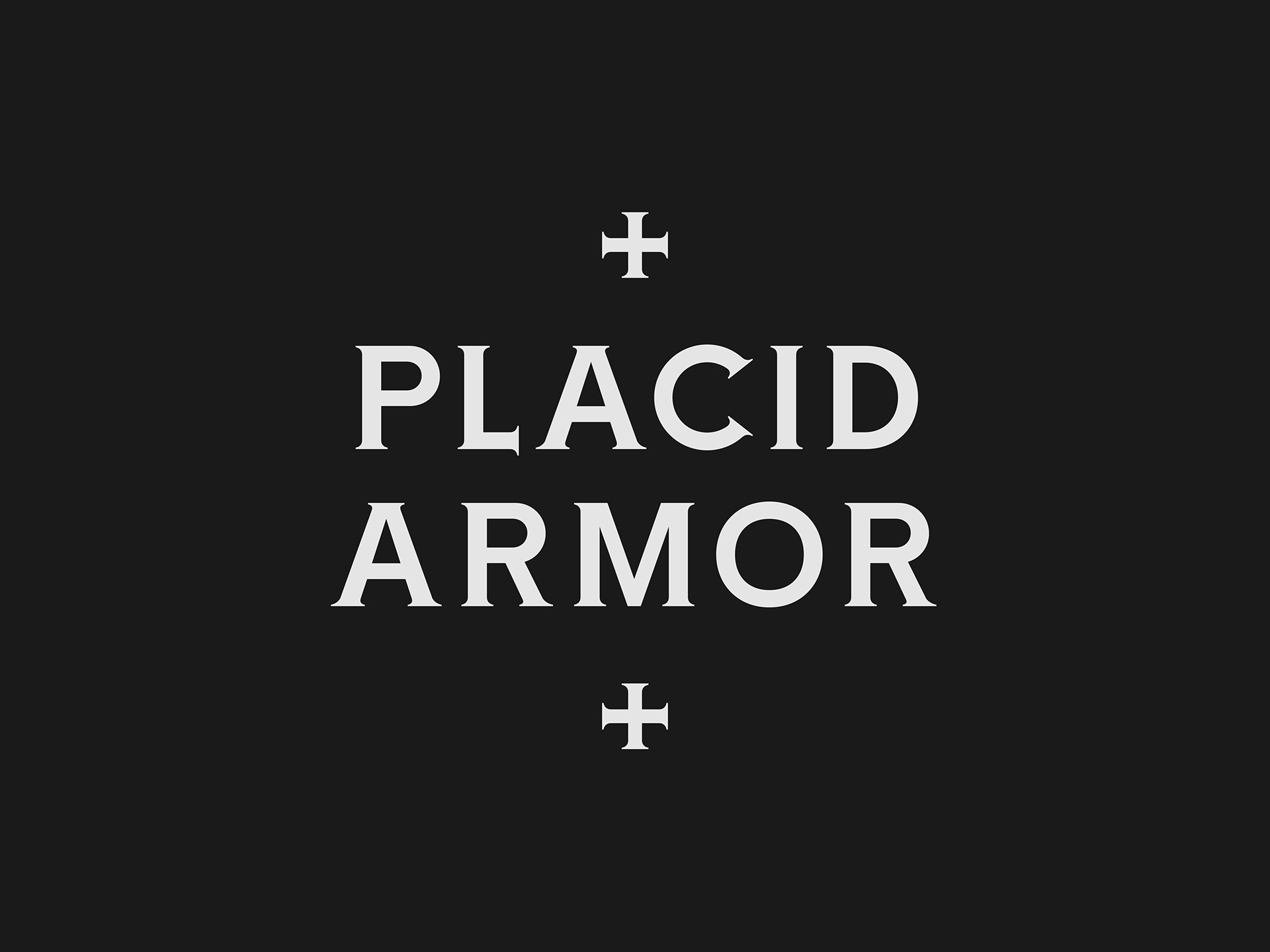 Placid Armor Font preview