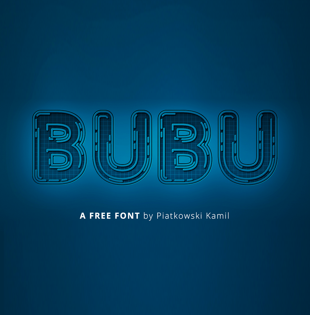 BUBU Font preview