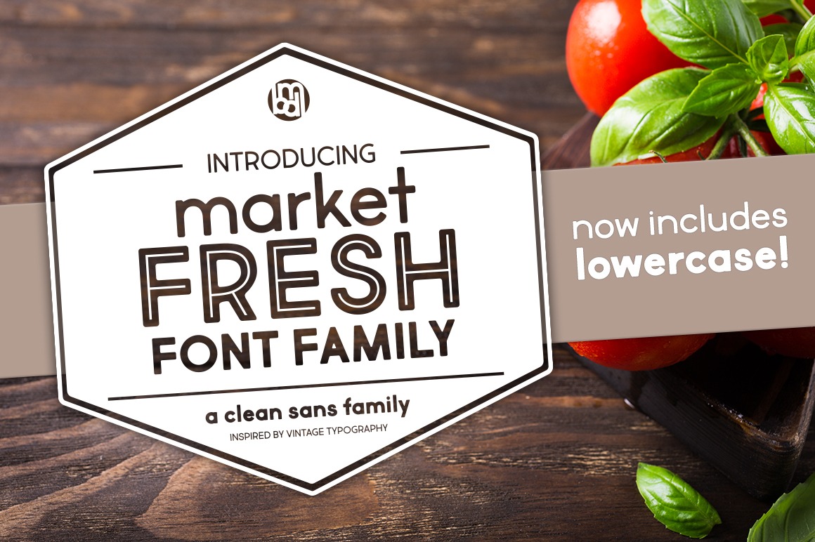 Market Fresh AllCaps Font preview
