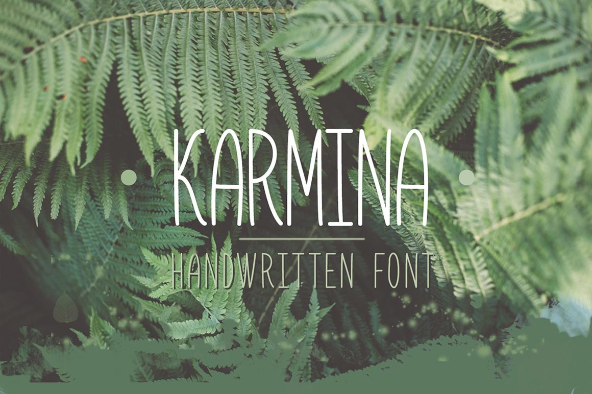 Karmina Bold Regular Font preview