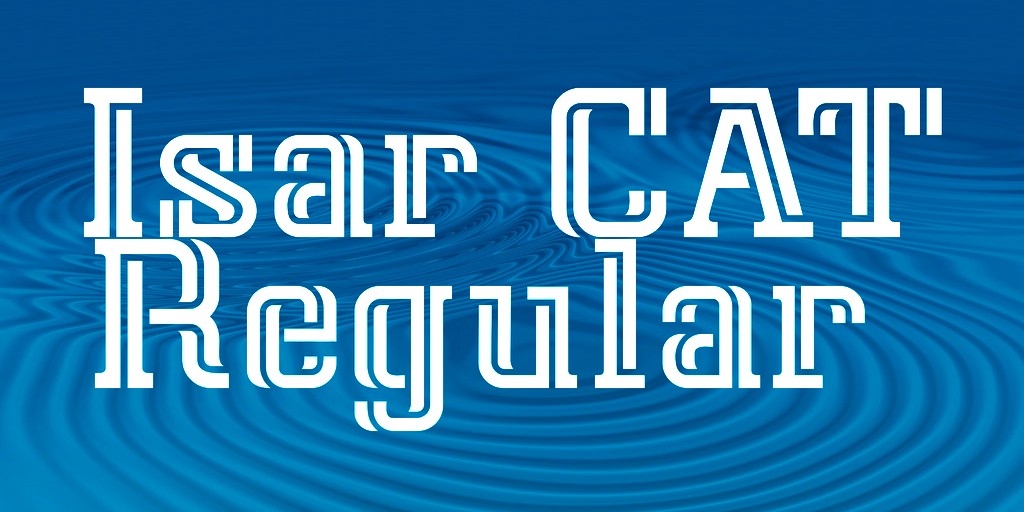 Isar CAT Font preview