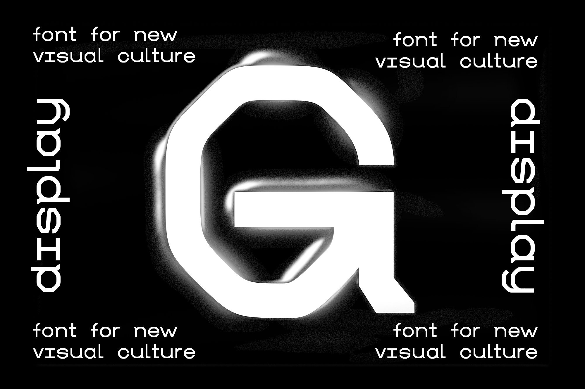 G Display Font preview
