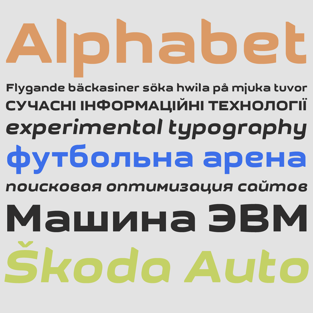 GetVoIP Grotesque Italic Font preview
