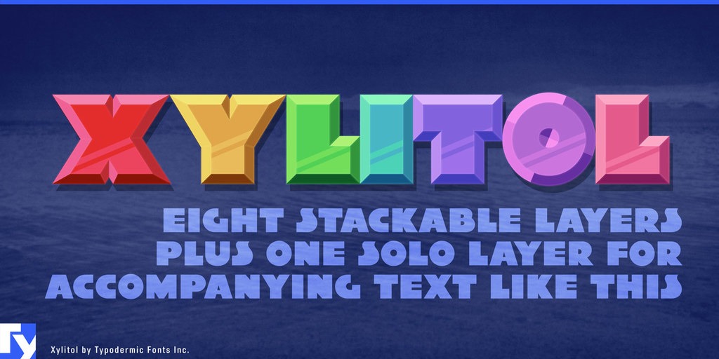 Xylito Font preview