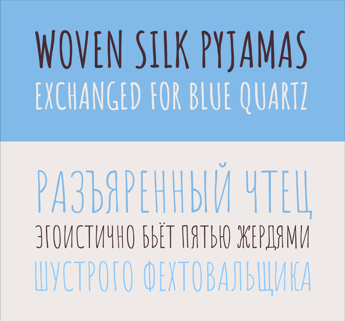 Amatic SC Bold Font preview