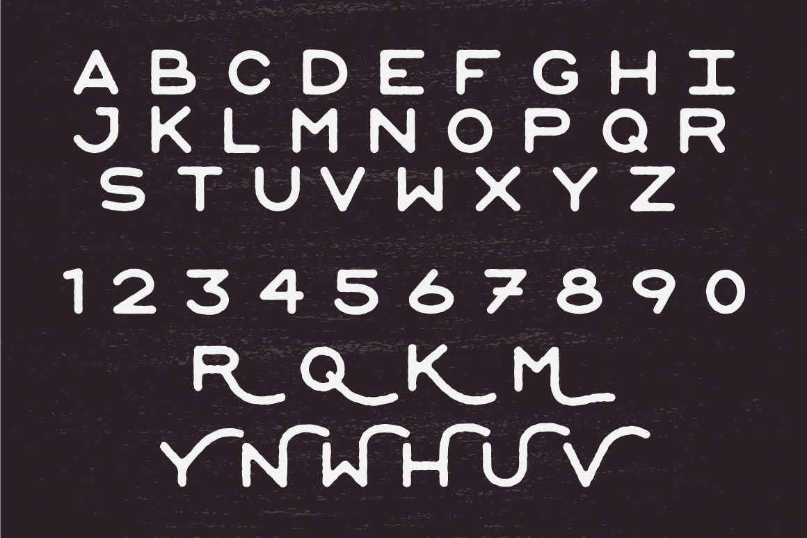 Old Growth Regular Font preview
