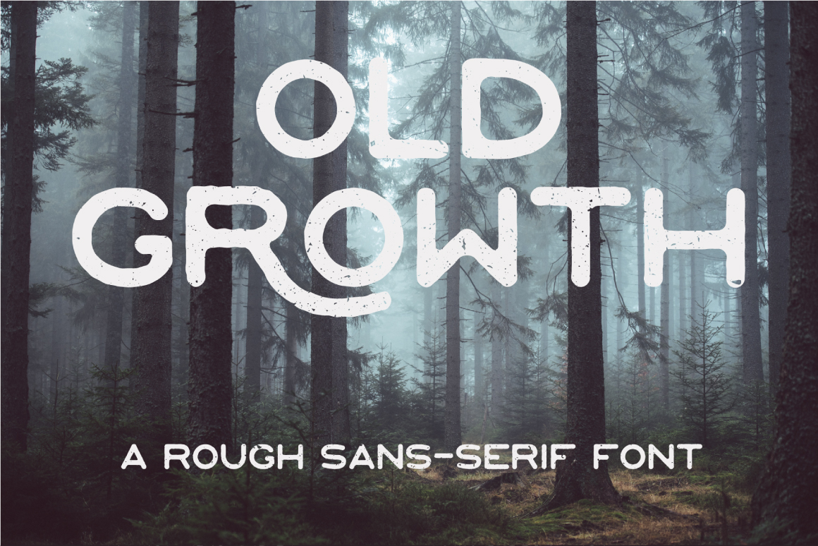 Old Growth Font preview