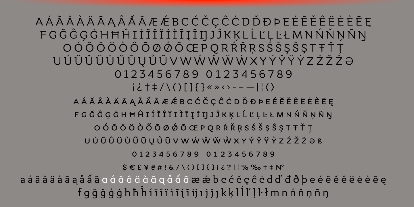 Quiza Pro Regular Font preview