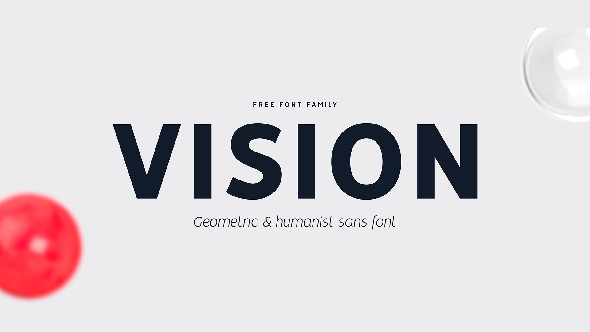 Vision Font preview
