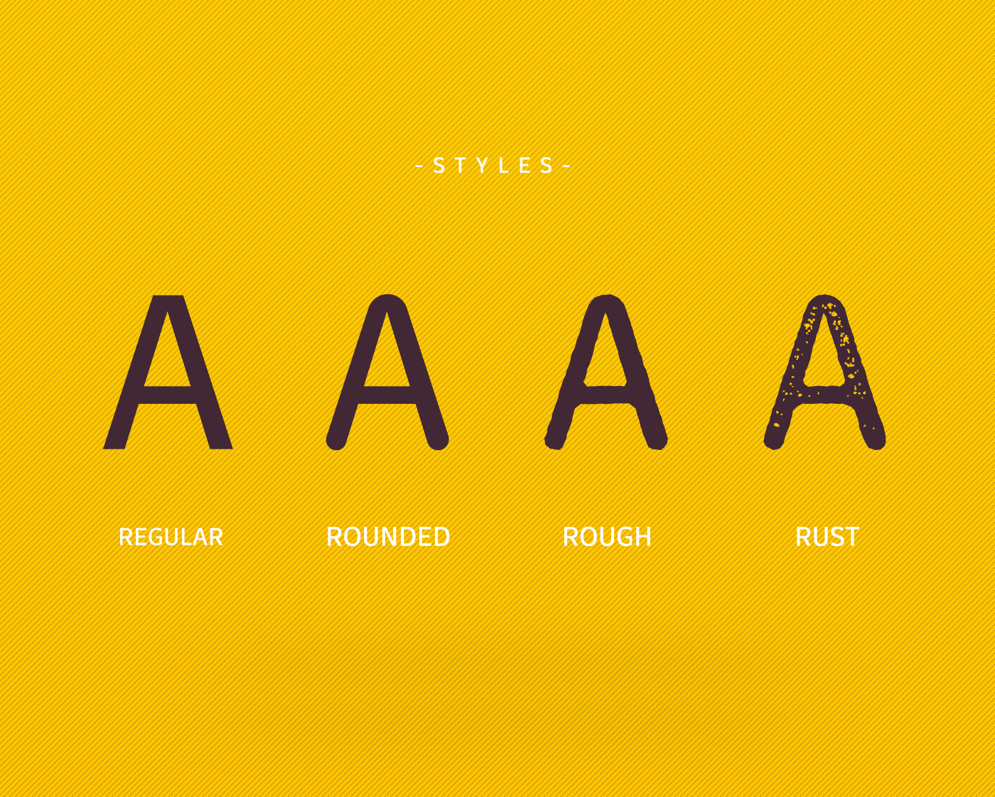 Ossem Rounded Font preview