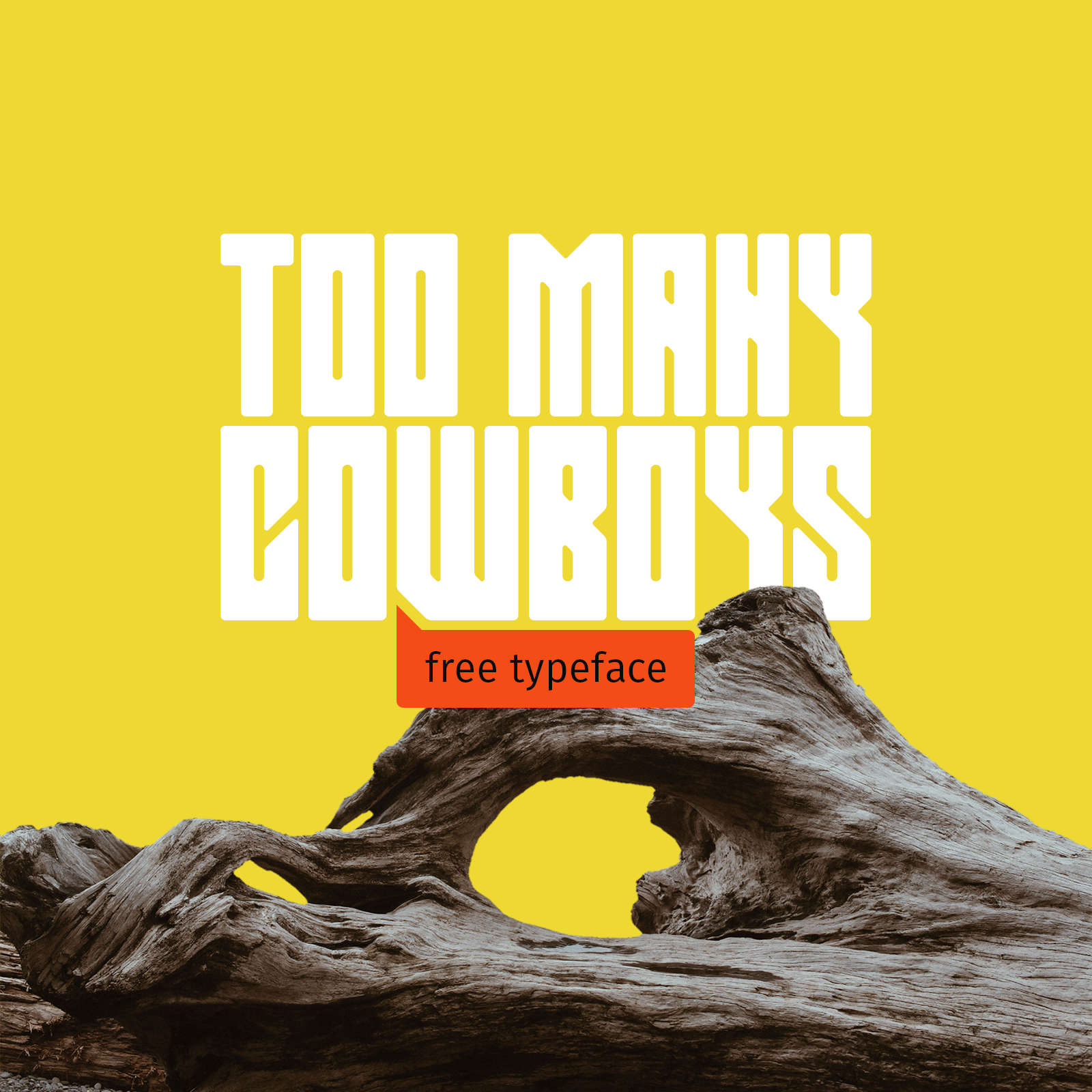 Too Many Cowboys Font preview