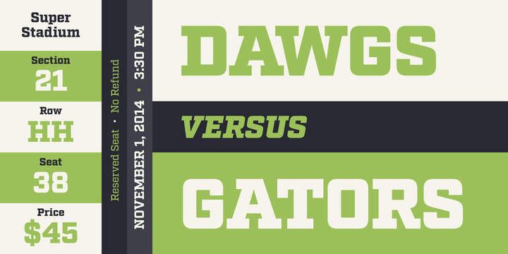 Factoria Thin Font preview